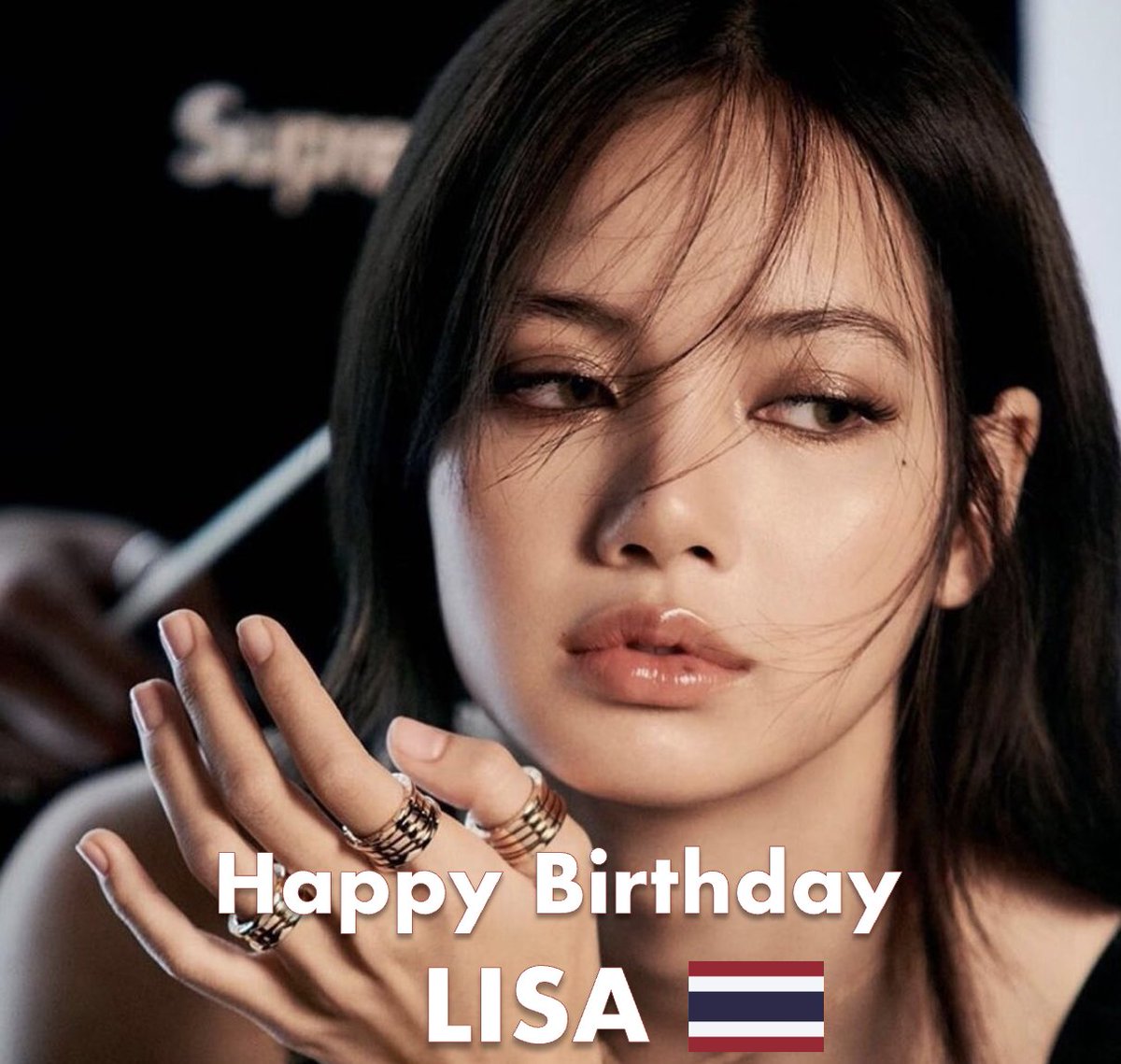 Happy 27th birthday to #BLACKPINK's gorgeous, mega talented, top-selling, record-breaking, history-making Singer-songwriter and Global Icon, the One &amp; Only #LISA, who rings in her birthday on top of the World, trending at #1 on X worldwide with #Chapter27WithLalisa and at #2 with