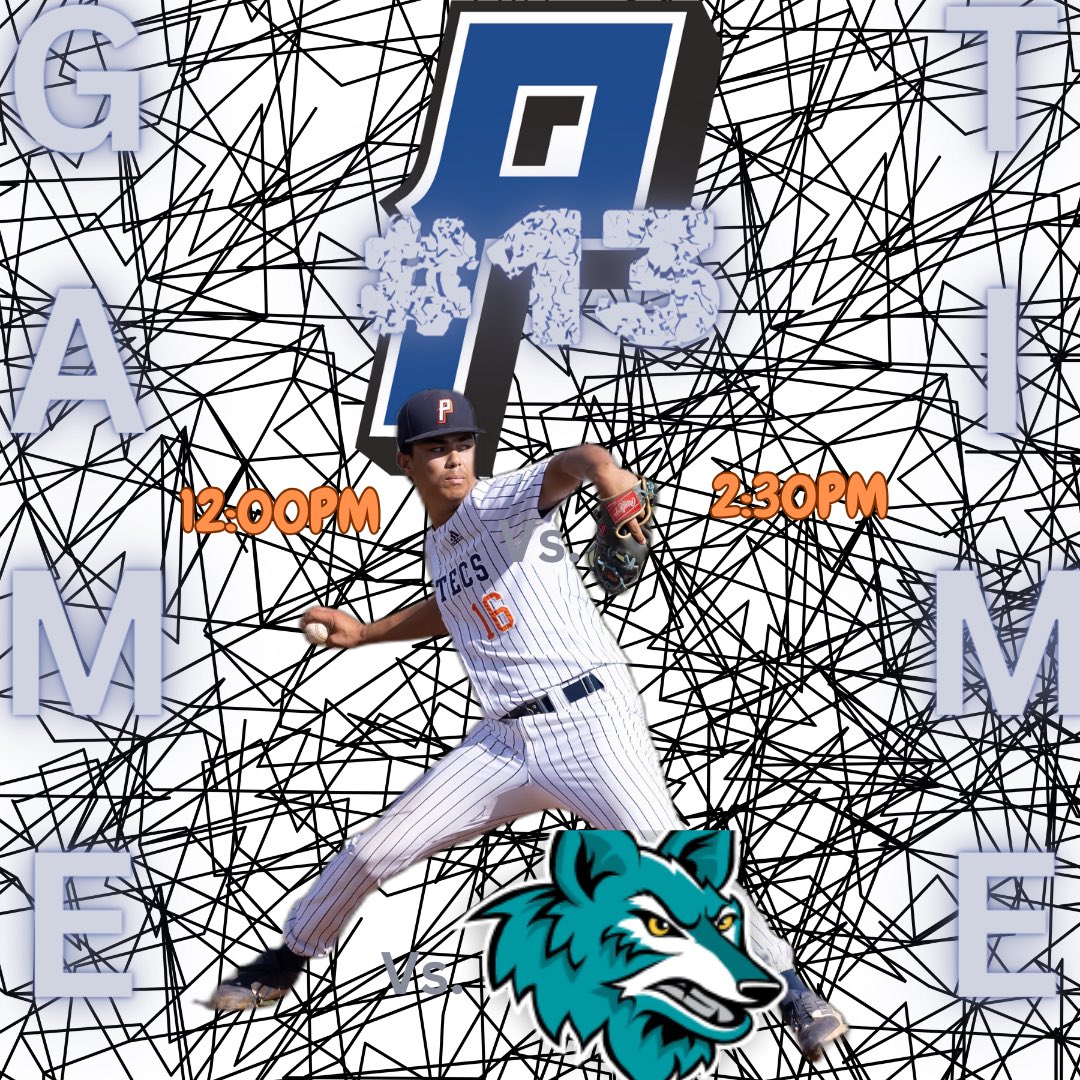 GAMEDAY!!! (13) Aztecs @BaseballPima (28-8, 14-6 in ACCAC) hits the road for an ACCAC doubleheader at Chandler-Gilbert CC (21-12, 10-10). First game starts at 12:00pm. GameChanger: web.gc.com/teams/6WGOYSYa… Kai Fitak/Photo by Stephanie van Latum #PimaBaseball #AztecTOUGH