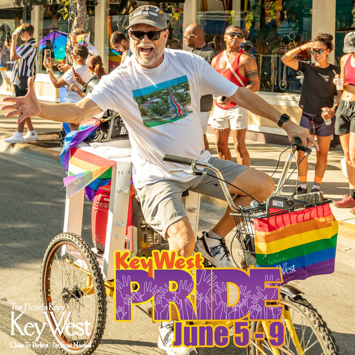 ONLY two months till Pride!!🥳🤩🏳️‍🌈 June 5-9, Key West Pride will be hosting endless events! 😍 It is definitely a party you wont want to miss!!! Check out the full list of events here! bit.ly/3IElPkt