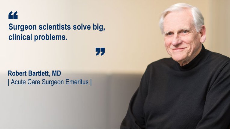 Six words, multitudes of truth. We couldn't have said it better than @ECMO_Bob. #WeAreUMichSurgery