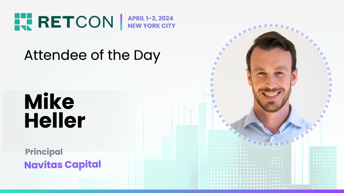 Meet our Attendee of the Day! We asked about his innovations in 2024: "Software companies increasingly incorporating new AI technologies to launch intelligent SaaS offerings - the natural evolution of vertical SaaS products.” Apply or register now: retconference.com/usa/applicatio…
