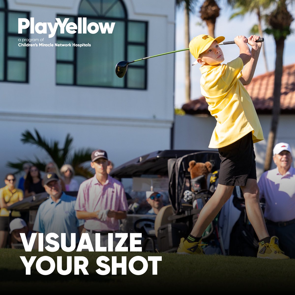 #GolfTip: Picture the trajectory, landing spot, and roll of the ball. 🏌️ Visualization helps you focus and commit to your shot, increasing the likelihood of success. #PlayYellow