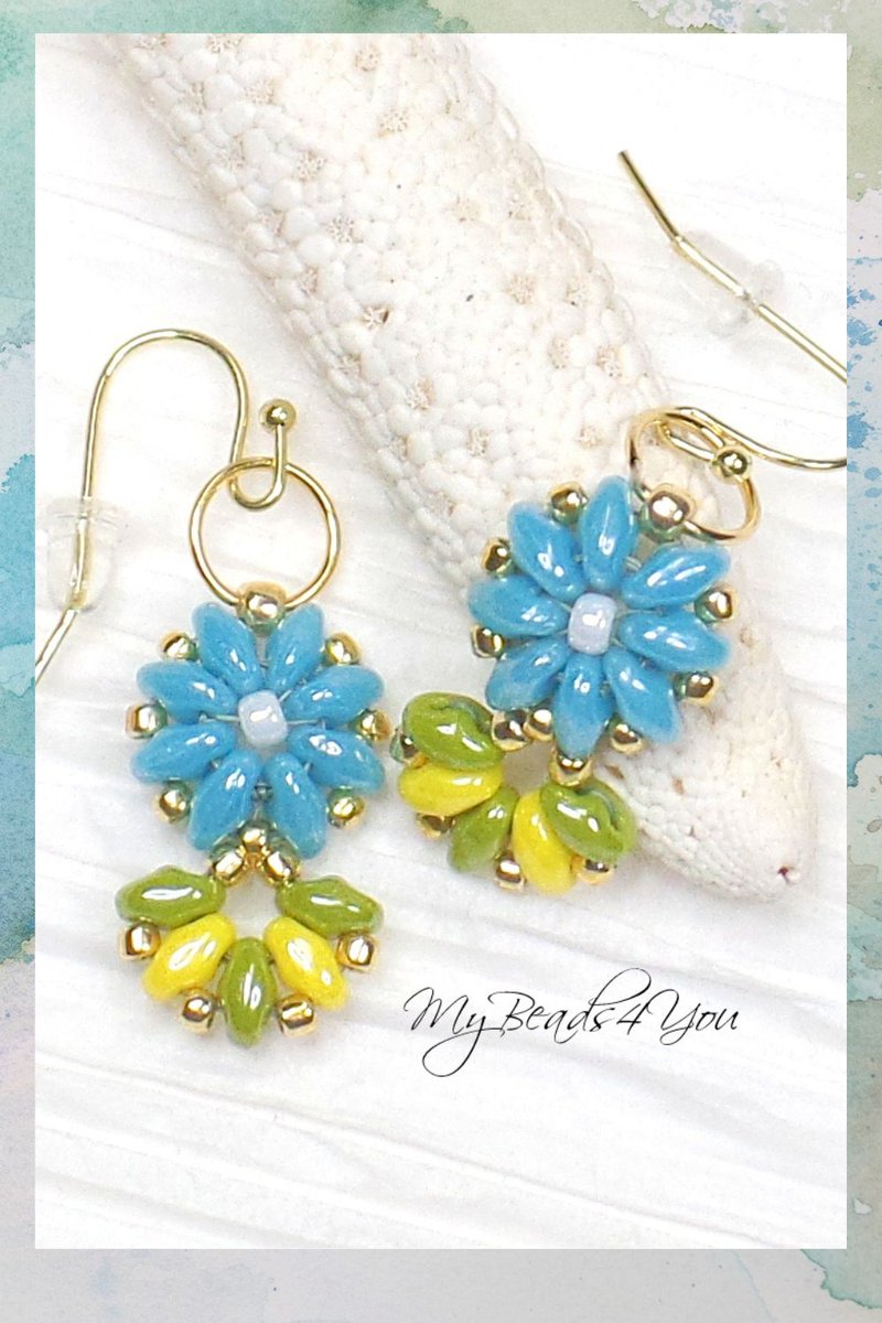 Mothers Day Gift Idea!!💙💛💙
#earrings #jewelry #onsale #beadedearrings #jewelrysale #seedbeadearrings #giftforher #giftideas #birthdaygift #handmade #smilett23 #daisy #flowers #flowerearrings #flowerjewelry #shopindie #shopsmall #handmadegift 
py.pl/2CGd87