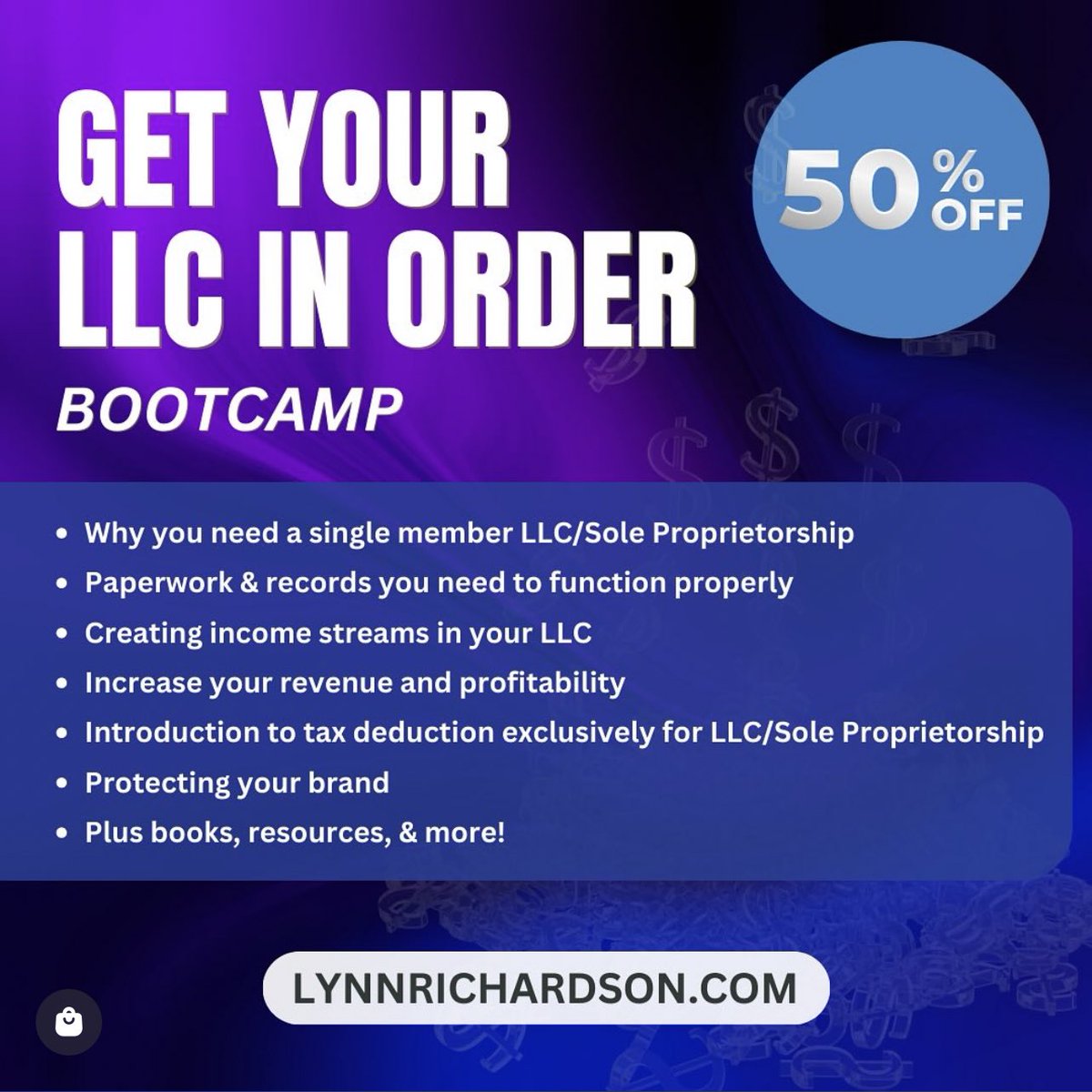 Are you looking for strategies to increase your business revenue and your profitability? You deserve a business that has the potential to help you achieve all of your financial and business goals, the RIGHT WAY💫 Visit lynnrichardson.com 💻