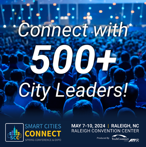 We invite you to join us in Raleigh this May in the dynamic city nestled in the Triangle Research Region. Collaborate with municipalities, industry leaders, federal government, military, and nonprofits to empower communities! City leaders attend for FREE! spring.smartcitiesconnect.org/register.html