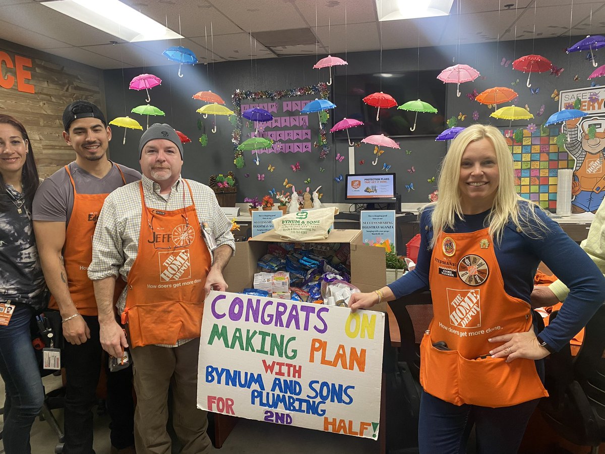 Bynum & Sons Plumbing (@bynumsons) on Twitter photo Even the rain can not keep us from celebrating with our amazing stores today, starting with the incredible @THD147 who closed last half with us @ 130.4% of plan with WH installs, awarding them a donation to their Homer Pantry, thank you <a href="/jtrieves/">J.T. Rieves</a> <a href="/KMTovey/">Keith Tovey</a> <a href="/MMSdsm/">Mid-South DSM Team</a> <a href="/CharNSmokie/">Char ✝️</a> Even the rain can not keep us from celebrating with our amazing stores today, starting with the incredible @THD147 who closed last half with us @ 130.4% of plan with WH installs, awarding them a donation to their Homer Pantry, thank you <a href="/jtrieves/">J.T. Rieves</a> <a href="/KMTovey/">Keith Tovey</a> <a href="/MMSdsm/">Mid-South DSM Team</a> <a href="/CharNSmokie/">Char ✝️</a>