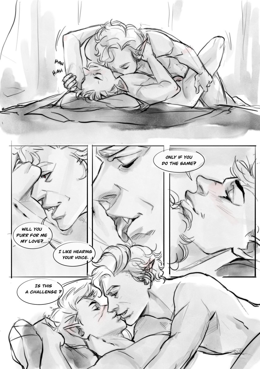 I‘m starting to serve the main course 🤲

I did a collection on patreon for better reading but as usual i will provide a digital download once its finished ❤️