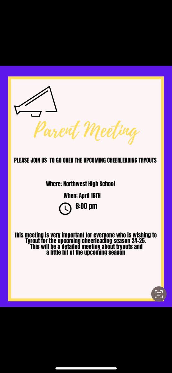 CheerNWHS's tweet photo. It’s that time of the year again 💙
We can not wait to see everyone https://t.co/Di6orNCWJx