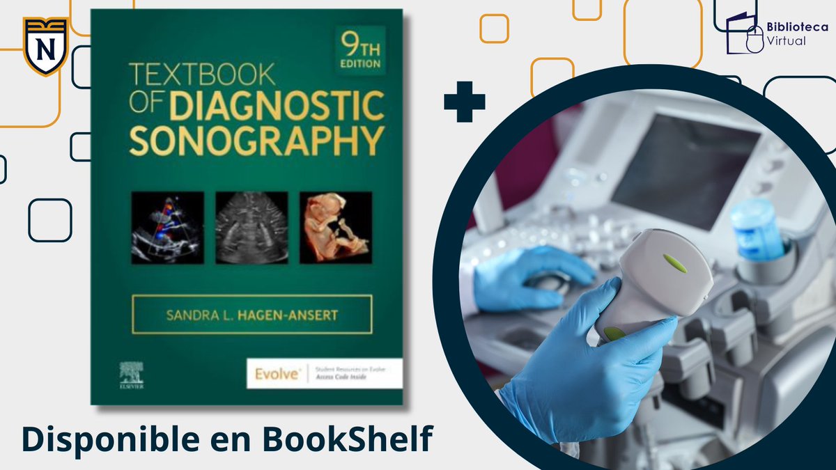 Si esta tomando cursos bajo el programa de Sonografía Clínica, tenemos el libro Textbook of Diagnostic Sonography disponible en la base de datos de Bookshelf. #BibVirtual #Salud