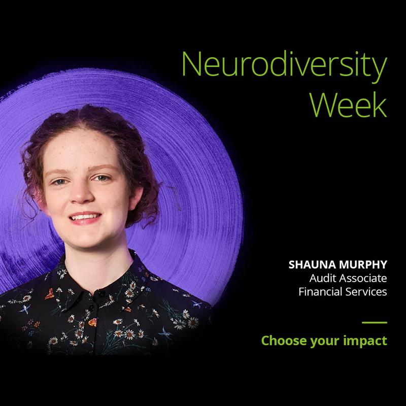 'Since joining the Neurodiversity Network committee at Deloitte, I've seen how the network comes together to explore ways to make Deloitte more inclusive for neurodivergent employees.' - Shauna Murphy, Audit and Assurance Associate. Read more here: deloi.tt/43BAI0C