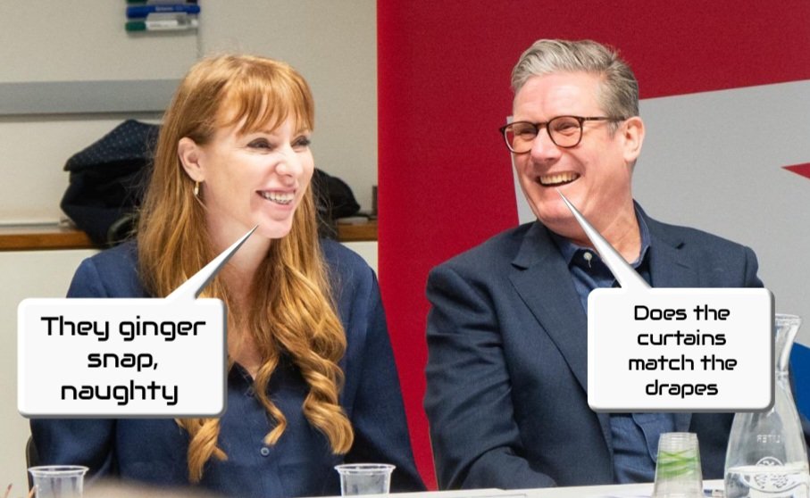 How could we fail to win?
With my ginger by my side
We laughed at high taxation 
At our wokeness and our pride

The offshore windfarms we have pledged 
They're shit and we don't rate
And despite net zero is a hoax 
It's your money so we can't wait

With my voice of snotty snot…