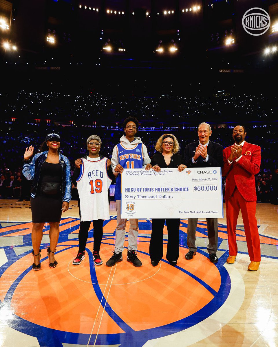 HBCUGO.TV (@hbcugotv) on Twitter photo .<a href="/_HamptonU/">Hampton University</a>’s Marching Force brought the energy to <a href="/TheGarden/">MSG</a> as the Knicks celebrated HBCU Night. The team honored legend & <a href="/Grambling1901/">Grambling State Univ</a> alum, Willis Reed with a $60K scholarship awarded to a high school senior who plans to attend an HBCU.
📸 <a href="/hu_bands/">Hampton Univ. Bands</a>/<a href="/nyknicks/">NEW YORK KNICKS</a> .<a href="/_HamptonU/">Hampton University</a>’s Marching Force brought the energy to <a href="/TheGarden/">MSG</a> as the Knicks celebrated HBCU Night. The team honored legend & <a href="/Grambling1901/">Grambling State Univ</a> alum, Willis Reed with a $60K scholarship awarded to a high school senior who plans to attend an HBCU.
📸 <a href="/hu_bands/">Hampton Univ. Bands</a>/<a href="/nyknicks/">NEW YORK KNICKS</a>