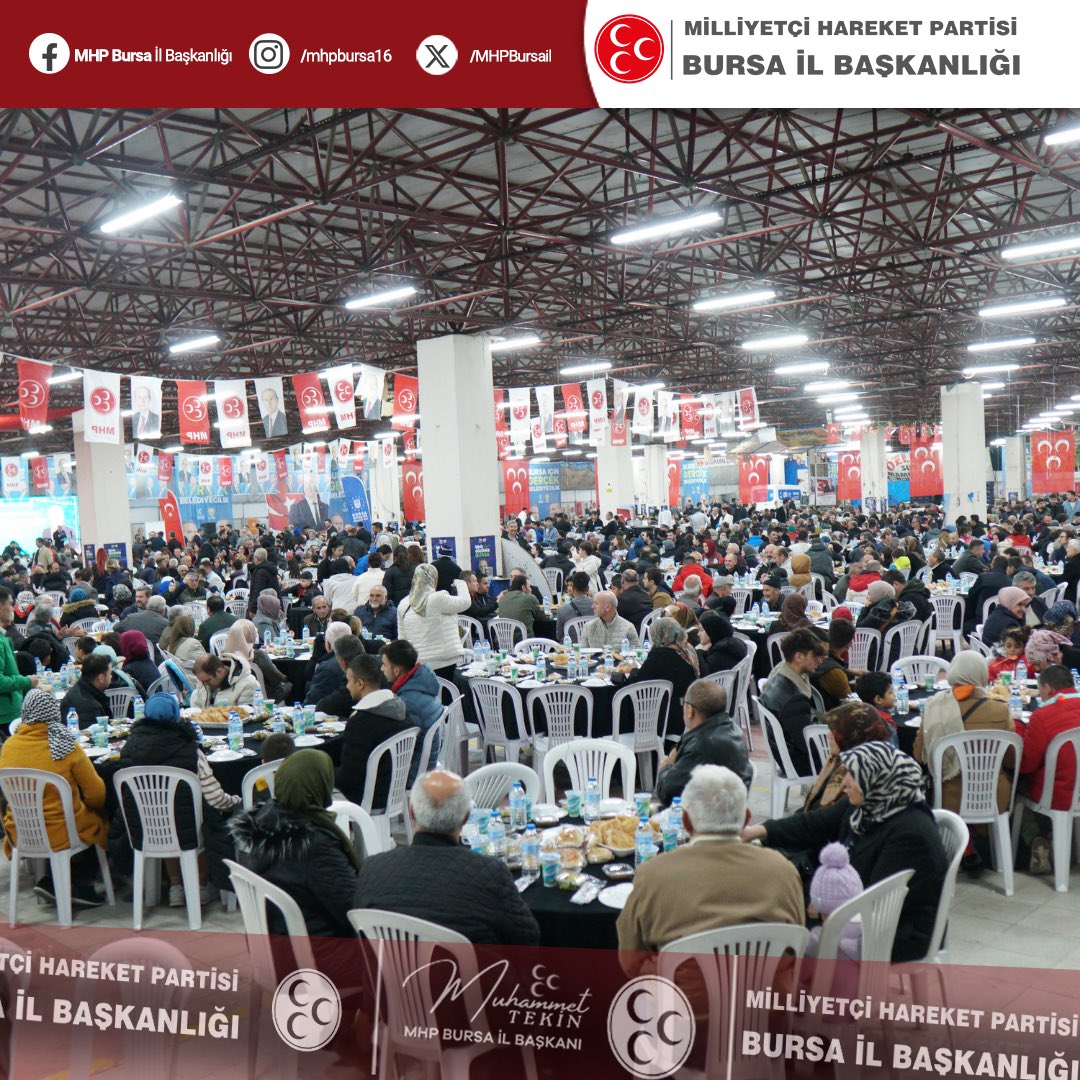 Cumhur İttifakı olarak Mustafakemalpaşa da düzenlenen İftar programına; 

MHP İl Başkanımız Muhammet TEKİN, MHP Bursa Milletvekilimiz Fevzi ZIRHLIOĞLU, Cumhur ittifakı Bursa Büyükşehir Belediye Başkan adayımız Alinur AKTAŞ, Cumhur İttifakı Mustafakemalpaşa Belediye Başkan