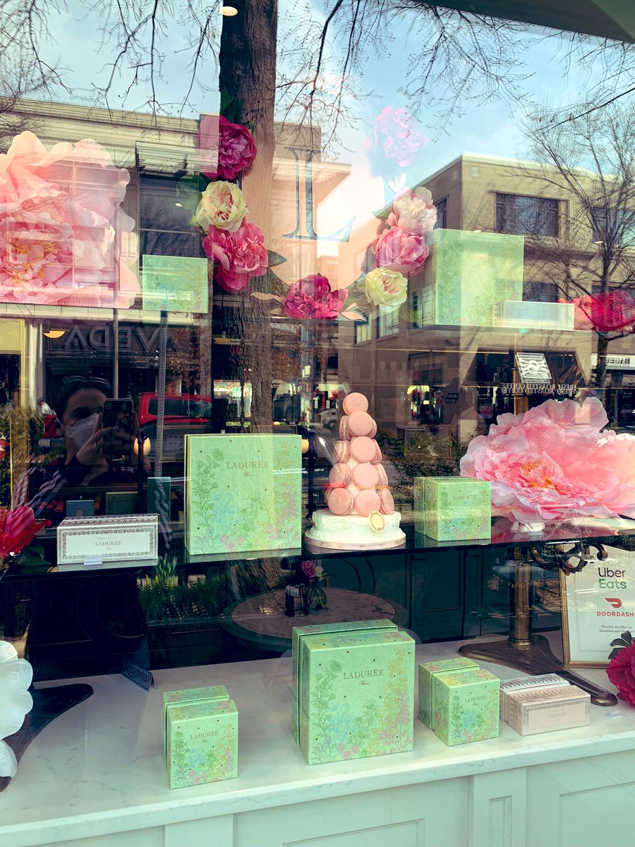 Ladurée in Bethesda is gorgeous! 😍 #Ladurée #Bethesda