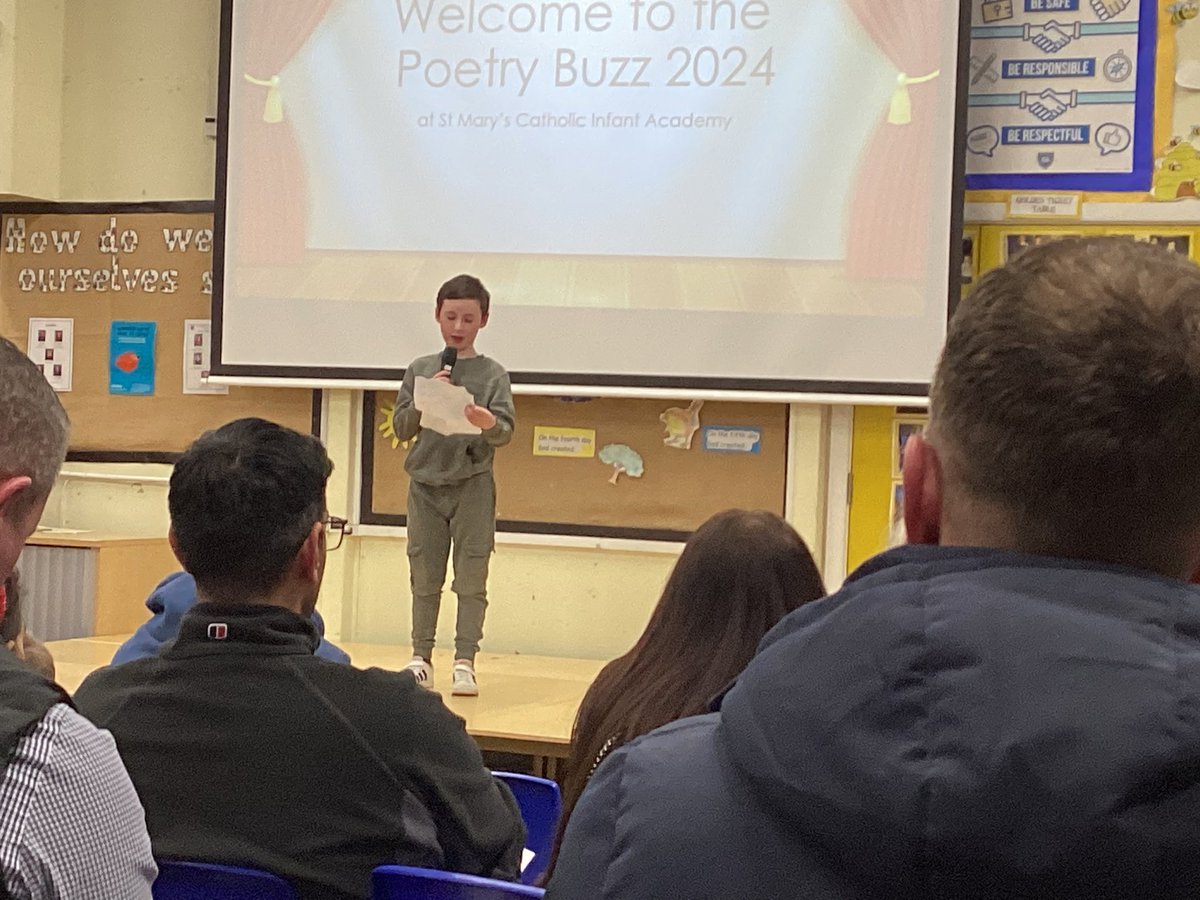What a wonderful evening spent watching some of our Year One and Year Two poets performing at the Poetry Festival. They did a fantastic job of representing our school! @GarswoodPrimary @MrsMGarswood @MissJenkinson @DPoetryBuzz