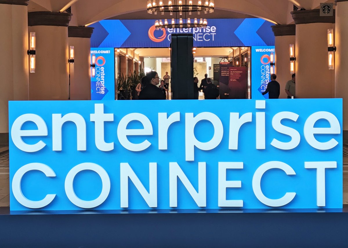 We’re in Orlando this week for #EnterpriseConnect! If you’re at the show stop by booth 1519 to discuss how you can leverage seamless communication technology to enable your teams to meet and collaborate anywhere, any time.
