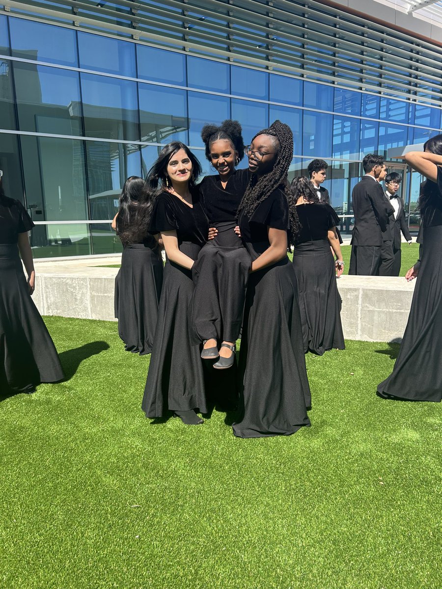 SNV getting ready to perform! <a href="/CySpringsHS/">Cypress Springs HS</a> <a href="/CySpringsOrch/">CySprings HS Orchestra</a>