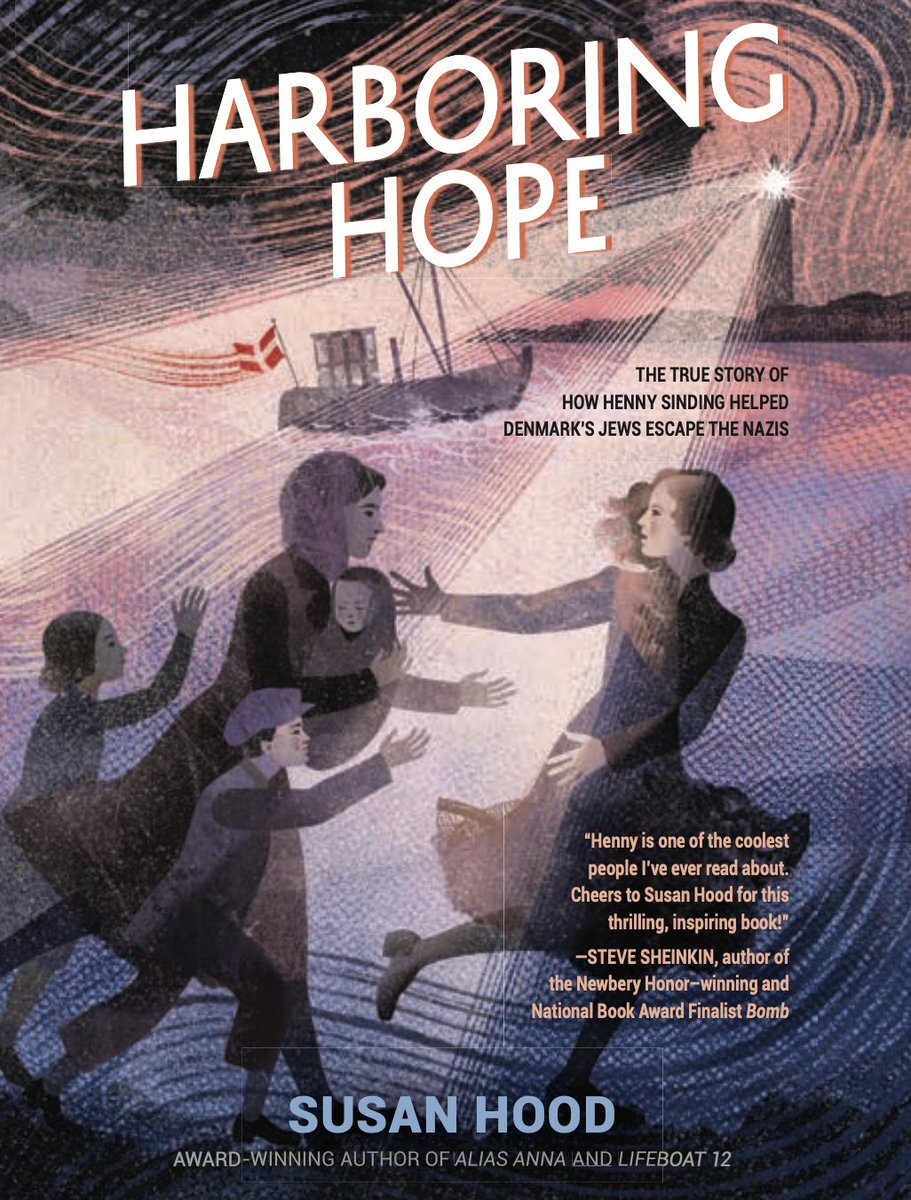 Super special book mail today! Thank you so much to @bankstreetedu for awarding #HarboringHope the 2024 #FloraStieglitzStrausAward for nonfiction for older readers. So grateful! @megilnit @HarperStacks @balbusso_twins