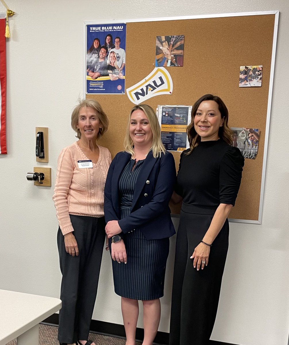 Congratulations Dr. Clynick! Alicia successfully defended her dissertation research on school culture in a school- within-a-school environment. ⁦<a href="/NAU/">NAU</a>⁩