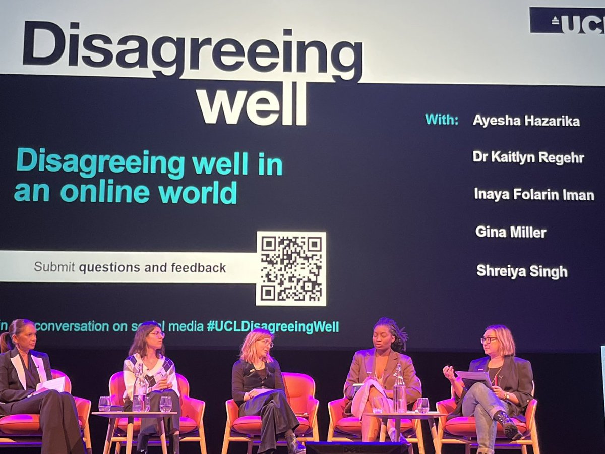 Tonight's panel discussion was so SO informative and engaging #DisagreeingWell @UCLEvents It's exactly what we've been talking about @BlackheathHigh as part of our #CivilDiscourse enrichment programme 📢