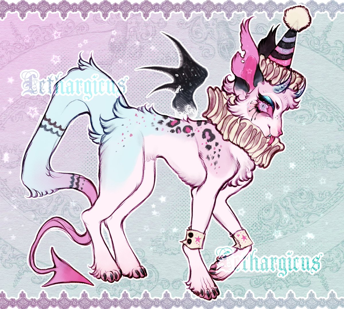 Pastel devil adopt!! Pprice - 60$ Comment to claim ^~^ Owner gets unwatermarked pic :D