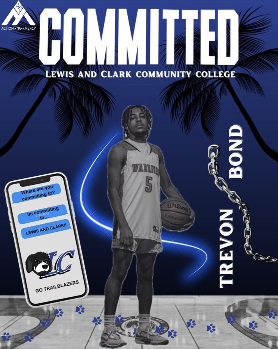 100% COMMITTED⚪️🔵 #Trailblazer <a href="/LCMensHoopz/">LC Men's Basketball</a>