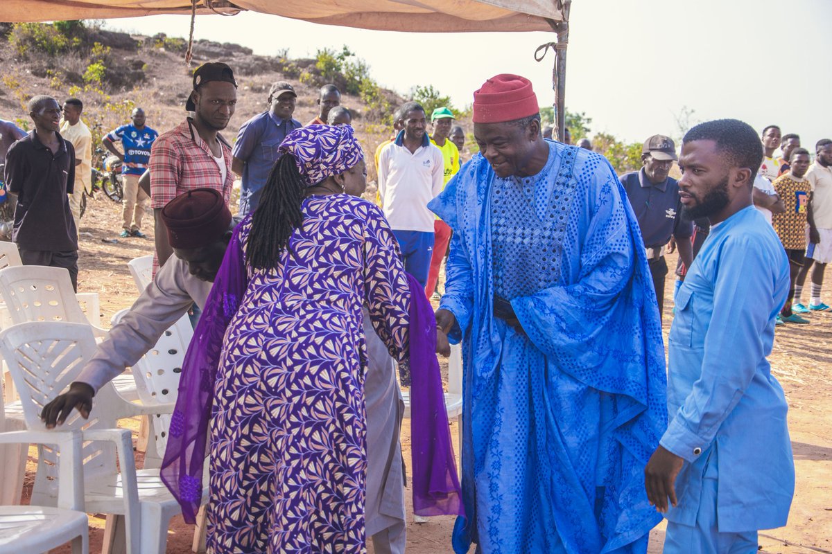 In supporting social development activities, the Hon Commissioner @YayiPhoebe attended at the Kwaturu, Kachia LGA for the opening ceremony of the TUK HAM FOOTBALL TOURNAMENT, in the TUK HAM FESTIVAL from March 23rd - 31st 2024 celebrating the proud and unique Ham residents.