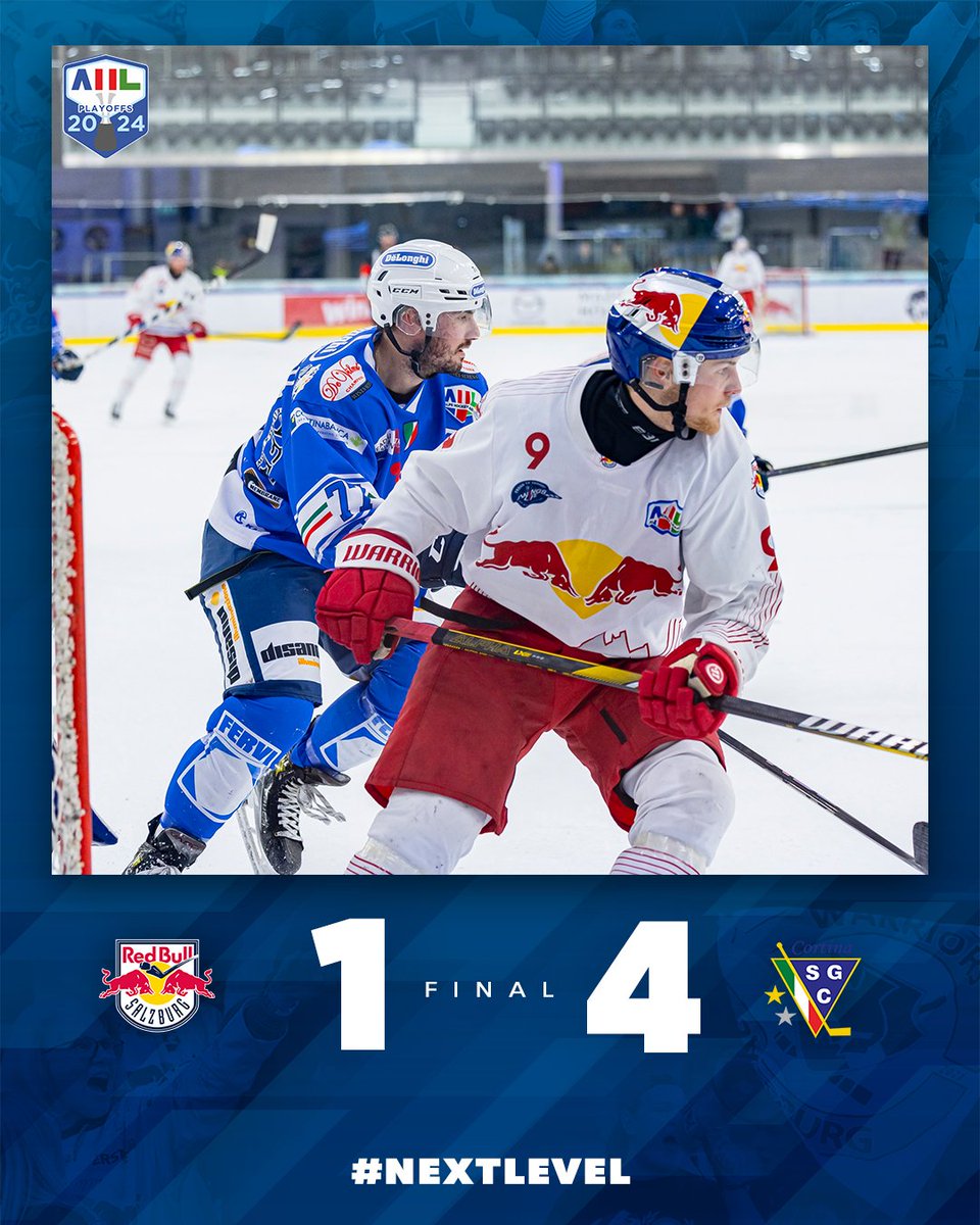 Niederlage 😕 

Cortina holt sich in der Serie den erneuten Ausgleich. Serienstand: 2:2

#Juniors #alpshockeyleague #givesyouwings #redbull