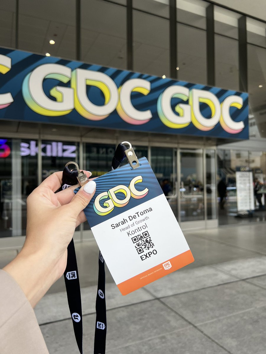 DetomaSarah's tweet photo. Great time at #GDC2024 https://t.co/aAWFCEt9Os