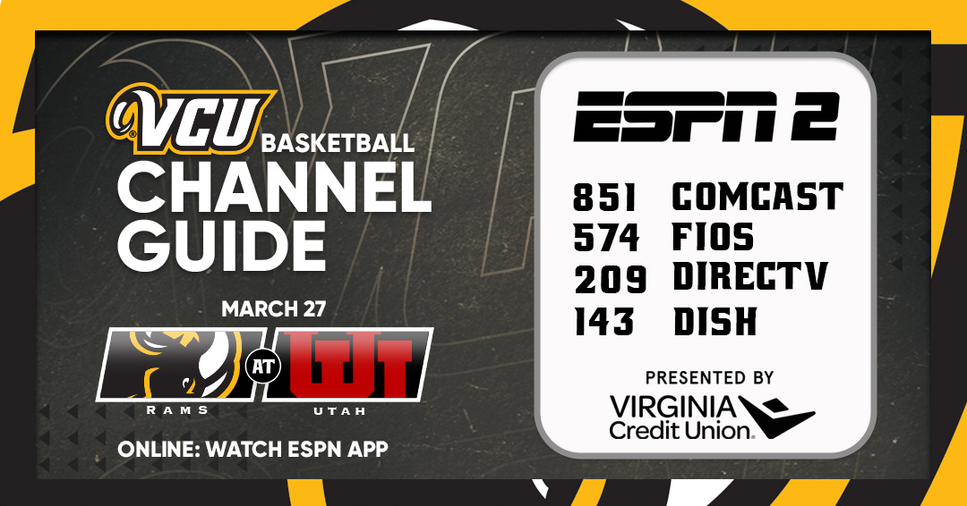 Tonight's NIT Quarterfinal will air on ESPN2! #LetsGoVCU