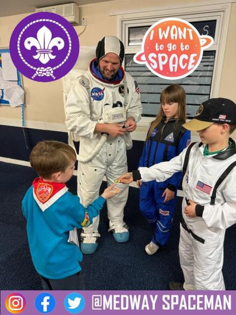 I want to go to space tweet media