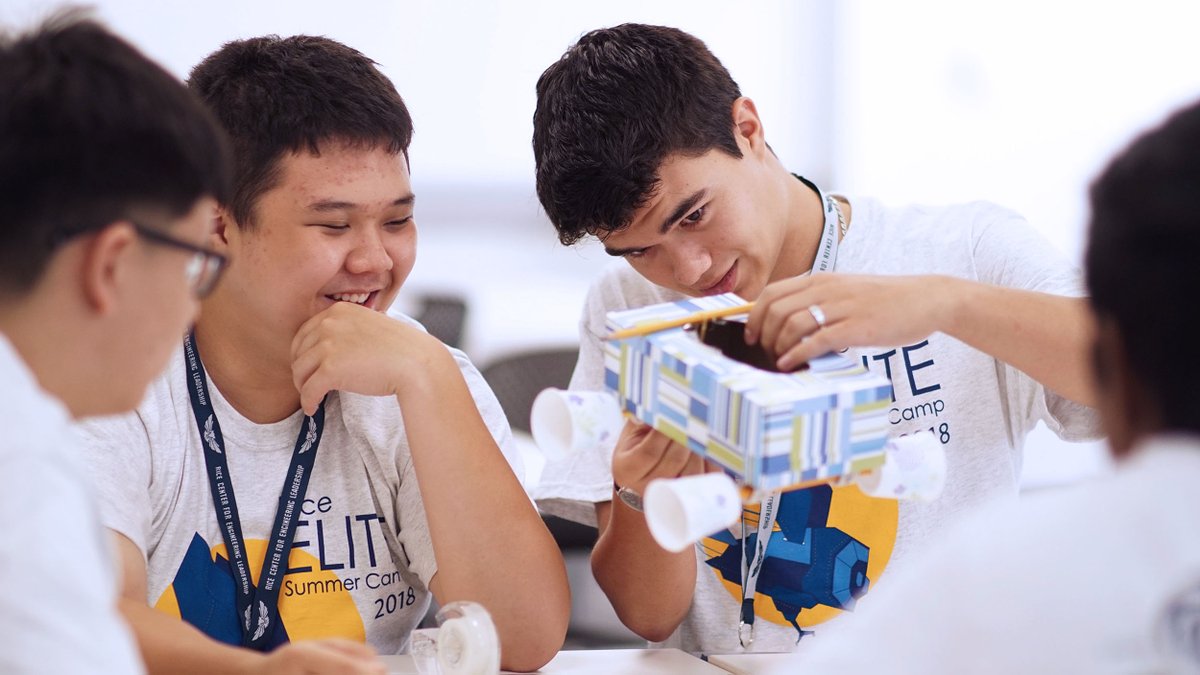 🔬 🚗 ⚙️ Do you have a high school student that gets excited about the technology of the future? Does talking about AI, coding, robotics, or data science come up in conversation often? If so, RICE Elite Tech Camp is the answer! Learn more here! bit.ly/4akMIGx