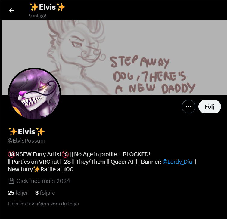 MylleUnfiltered's tweet photo. Age and artstyle adds up.
The banner is literally by that one person they were promoting on their main account with an audience of children. They literally have me blocked despite being a brand new account...
I think AndyLineart / SirCutieYuki is trynna pull another CandyAppleVA https://t.co/2bo1CslMnV