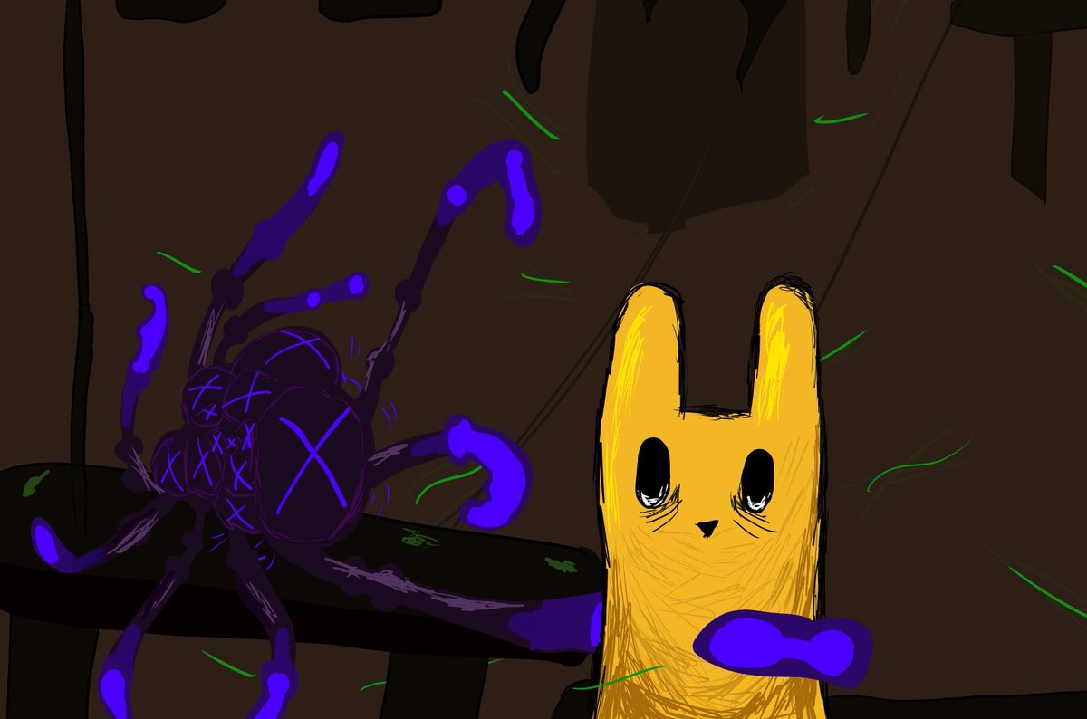 Ray261_'s tweet image. #RWArtMonth
#Rainworld
Day 24 - Granddaddy Long Legs