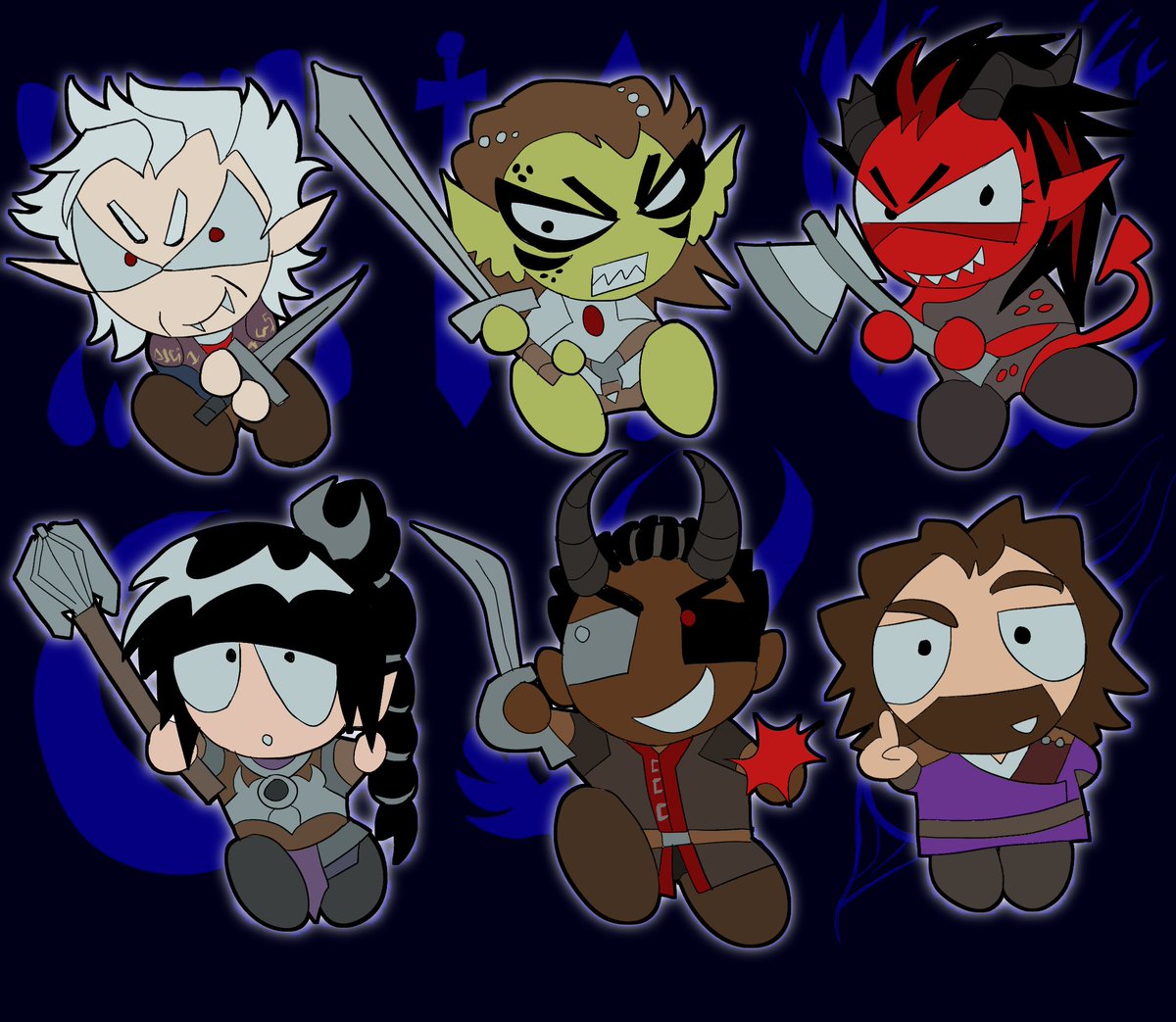 #bg3 charm designs let me know if you would be interested in actually getting one....hehe