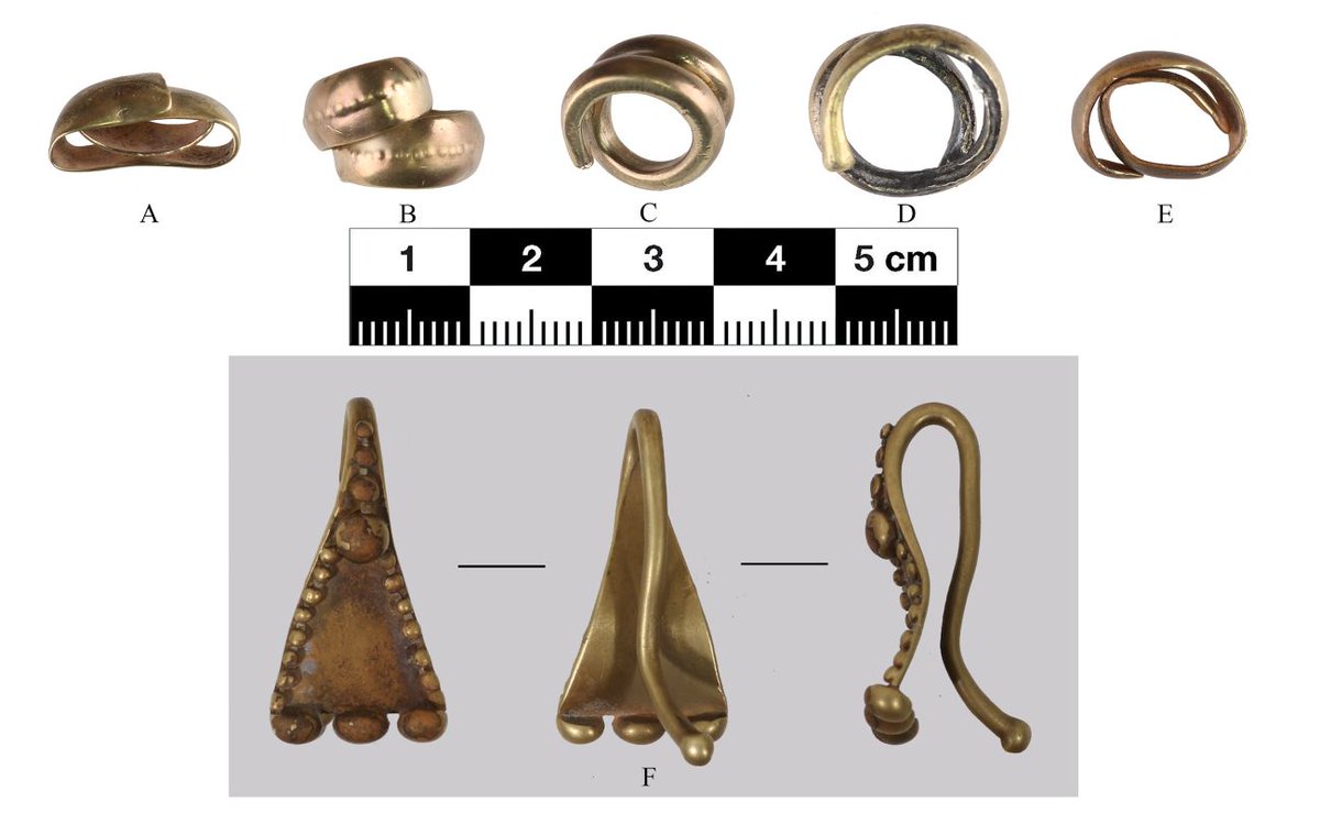 buff.ly/49h06tE New Article: Stark & colleagues unveil Kimirek-kum-1 site in Uzbekistan (1250–1050 cal b.c), shedding light on the shift from Final Bronze/Early Iron Age. Discoveries of copper alloys, gold, lead, & precious stones hint at extensive external connections.