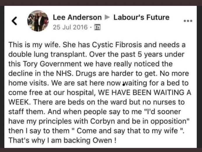 @LeeAndersonMP_ Weird, when you were Labour ( 2 parties ago), you blamed the Tories not immigrants.