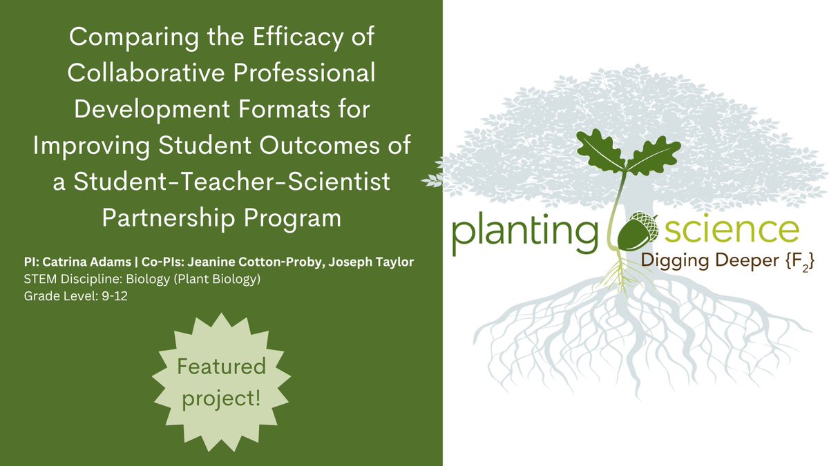 <a href="/PlantingScience/">PlantingScience</a> is a featured project in <a href="/CADREK12/">The DRK-12 Network</a>! Check it out here: tinyurl.com/cyredw9y <a href="/CatrinaTAdams/">Catrina Adams</a> <a href="/jcprobyBSCS/">Jenine Cotton-Proby</a>