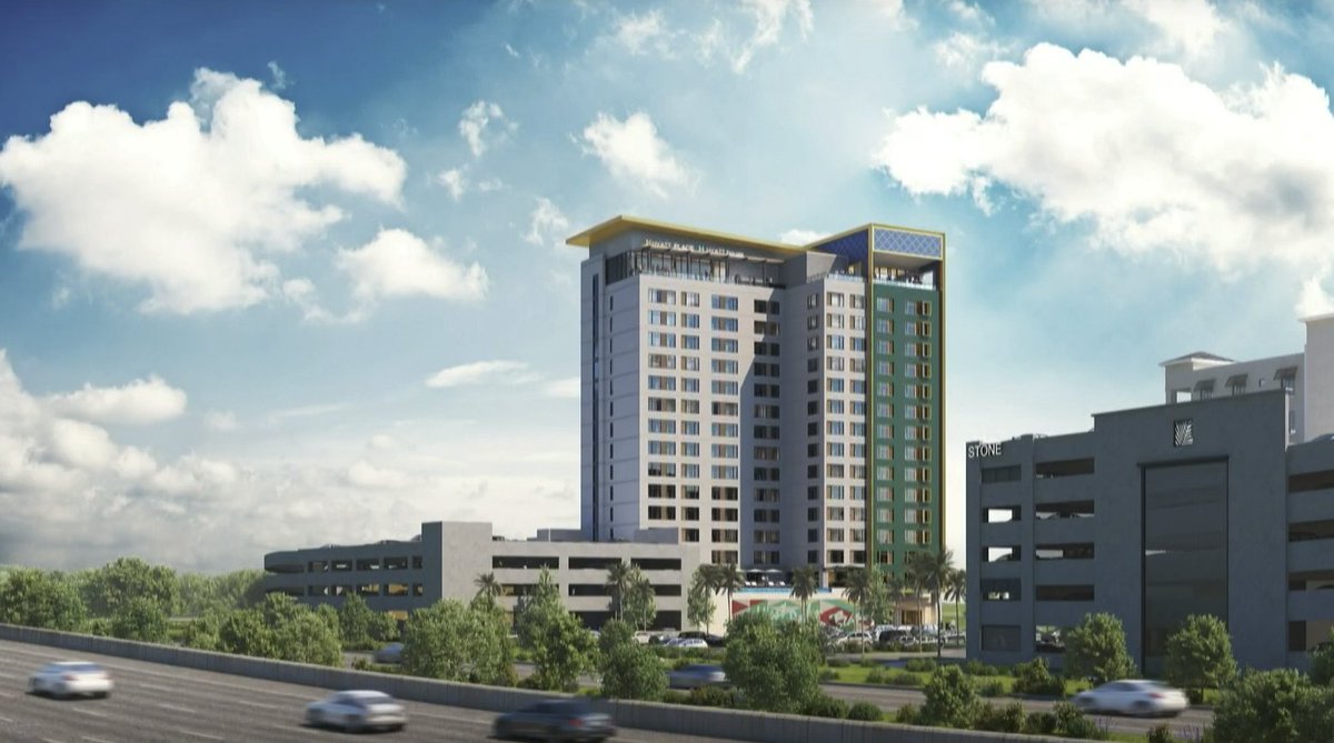 FloridianDev's tweet image. 155 River Grove Way - West Palm Beach

Paradise River Walk LLC has proposed a 233 key hotel room that will rise 16 floors or about 180 FT.

There will be 297 parking spaces in a 4 story garage fronting the adjacent highway.

The developer is requesting 5 minimal waivers.
#WPB #FL