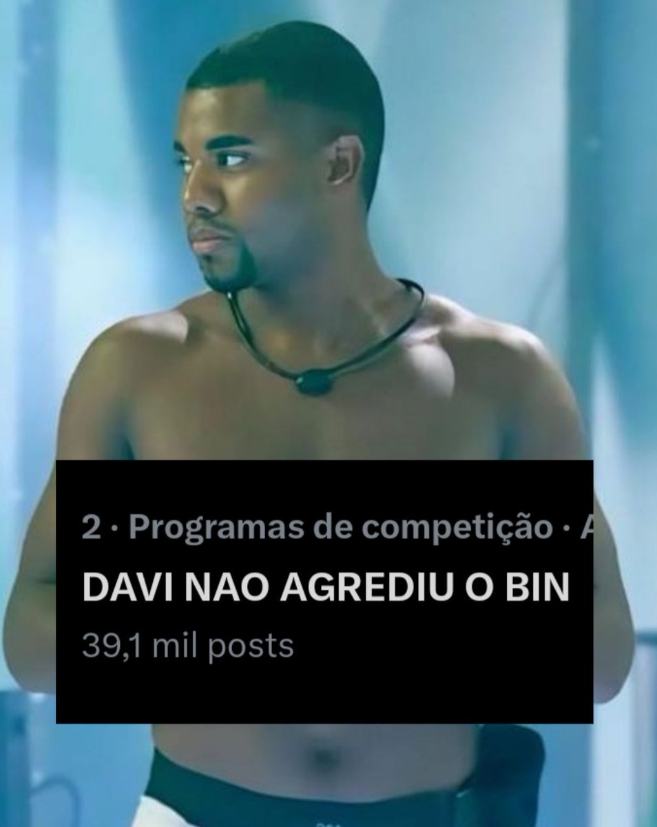 focalizeofc's tweet photo. DAVI NAO AGREDIU O BIN 

Resposta: 1 K https://t.co/DfC5gZQgO1