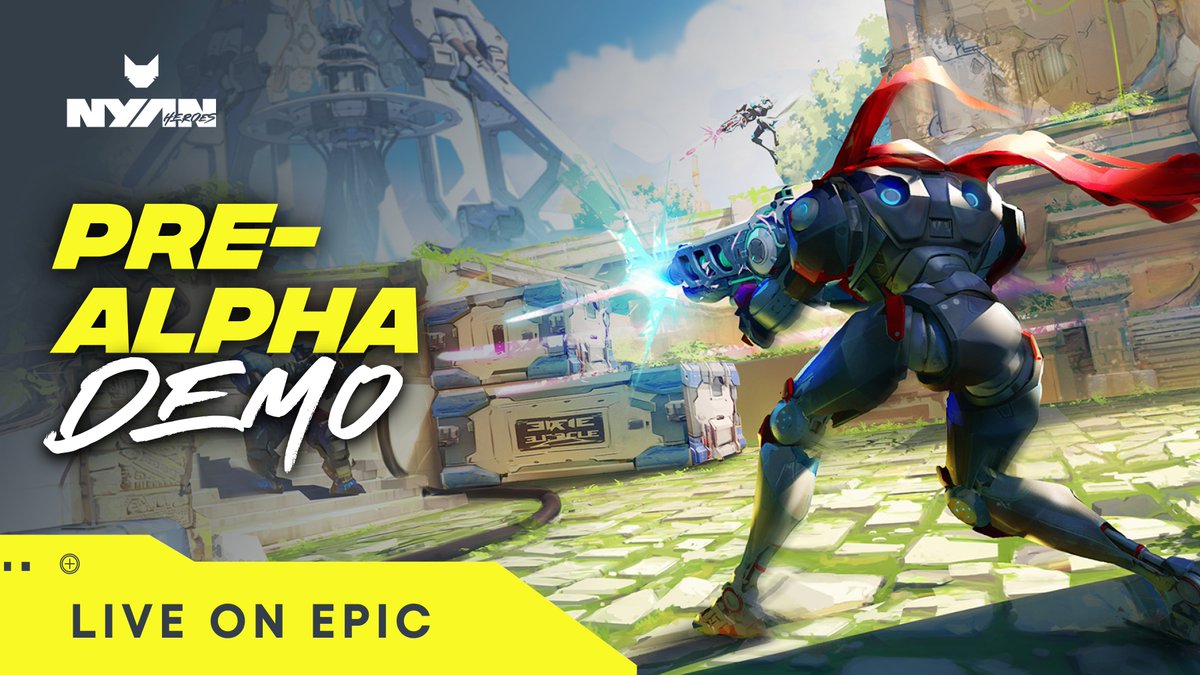 🎉 Pre-Alpha Demo is LIVE on @EpicGames! 🎉 Get downloading right MEOW! Play the game🎮 Complete in-game missions✨ Dominate and have fun🔫 Collect MEOWS!😻 Bonus rewards for top leaderboard rank placements🏆