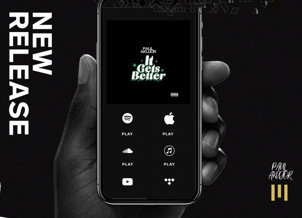 PaulMusic101's tweet photo. My New single “It Gets Better” Out Now! 

https://t.co/LrGD7omd7j

#pright4life #tnwmg https://t.co/s5RQjLaPs7