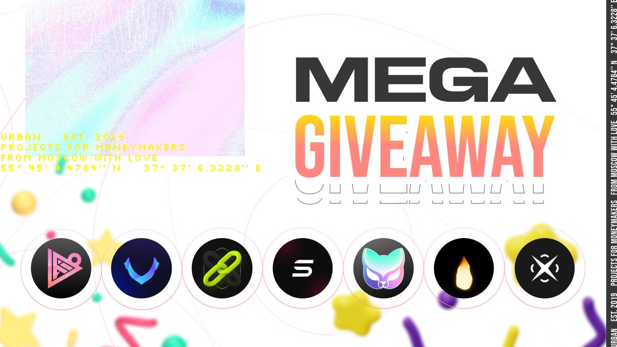 Urban Node (@urbannode_) on Twitter photo 🏆 Mega Giveaway 🏆
<a href="/urbannode_/">Urban Node</a> 3x Weekly Access + 2x WL (fcfs)
<a href="/vision_aio/">Vision AIO</a> 3x Weekly Access
<a href="/SilverIONFT/">SilverIO</a> 3x Weekly Access
<a href="/KawaiiLabsSol/">Kawaii Labs 🧪🔮</a> 0.5 SOL
@AlphaChain24 2x Weekly Access
<a href="/spark_node/">SPARK - Node</a> 2x Weekly Access
<a href="/mintXNFT/">mintX</a> 10x WL spots
💙 Like + 🔄 RT + 🔽 Tag 2 Frens + ☑️ Follow 🏆 Mega Giveaway 🏆
<a href="/urbannode_/">Urban Node</a> 3x Weekly Access + 2x WL (fcfs)
<a href="/vision_aio/">Vision AIO</a> 3x Weekly Access
<a href="/SilverIONFT/">SilverIO</a> 3x Weekly Access
<a href="/KawaiiLabsSol/">Kawaii Labs 🧪🔮</a> 0.5 SOL
@AlphaChain24 2x Weekly Access
<a href="/spark_node/">SPARK - Node</a> 2x Weekly Access
<a href="/mintXNFT/">mintX</a> 10x WL spots
💙 Like + 🔄 RT + 🔽 Tag 2 Frens + ☑️ Follow