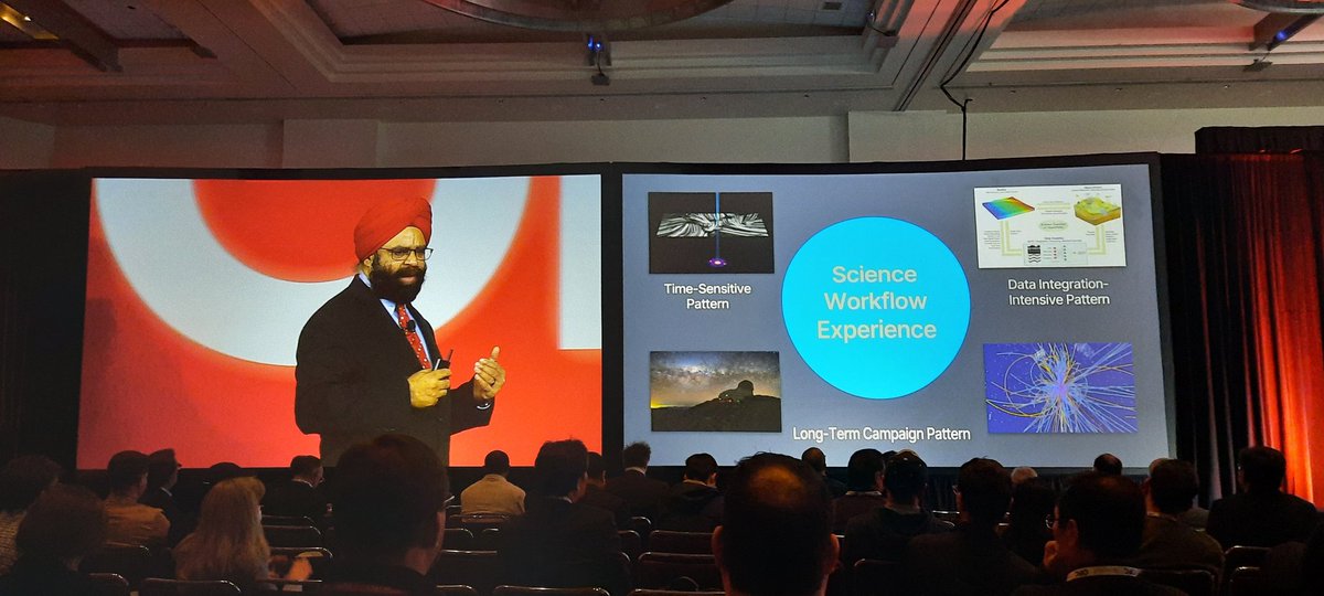 scottysci's tweet image. Keynotes from #OFC2024: @ESnet leader Inder Monga describes key #ScienceDrivers of research-facing networks.

Glad to see inclusion &amp;amp; focus on distributed #environmental sensing systems...although we still have work ahead to get &quot;Internet of Wild Things&quot; into the lexicon :) #IoWT