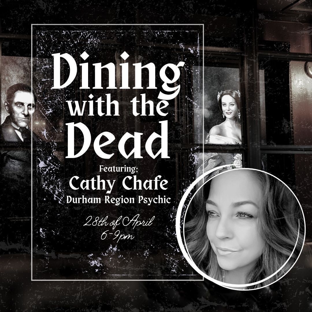 Join international Psychic Medium Cathy Chafe at Storm Crow Manor on April 28th for an evening of messages from Spirit and a fantastic meal! Cathy will mingle with guests and be guided to forward messages from the Spirit World Tickets: buff.ly/3PvL508