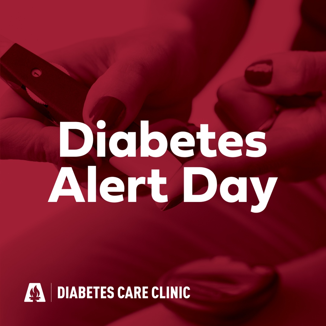 It’s #DiabetesAlertDay, a reminder to assess your risk and take proactive steps to a healthier lifestyle. Know your numbers, make informed choices and prioritize regular checkups – the Diabetes Care Clinic at AMMC is a great place to start. bit.ly/3TI4U6U