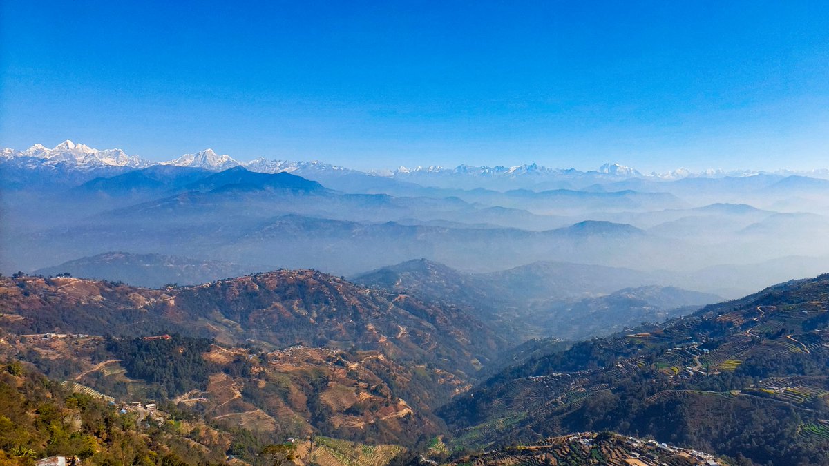 Mesmerizing view of the himalayas from Nagarkot, Nepal
#Nepal #Nepalnow #visitnepal #explorenepal #travelnepal #discovernepal #himalayas #nagarkot #mountains #landscapes