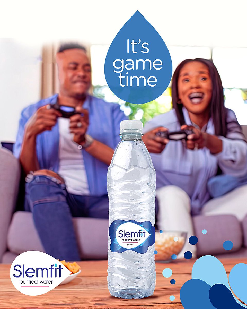 It’s game time with Slemfit #Slemfit #SlemfitWater #TwelliumGhana #Water #Hydrate #TWI