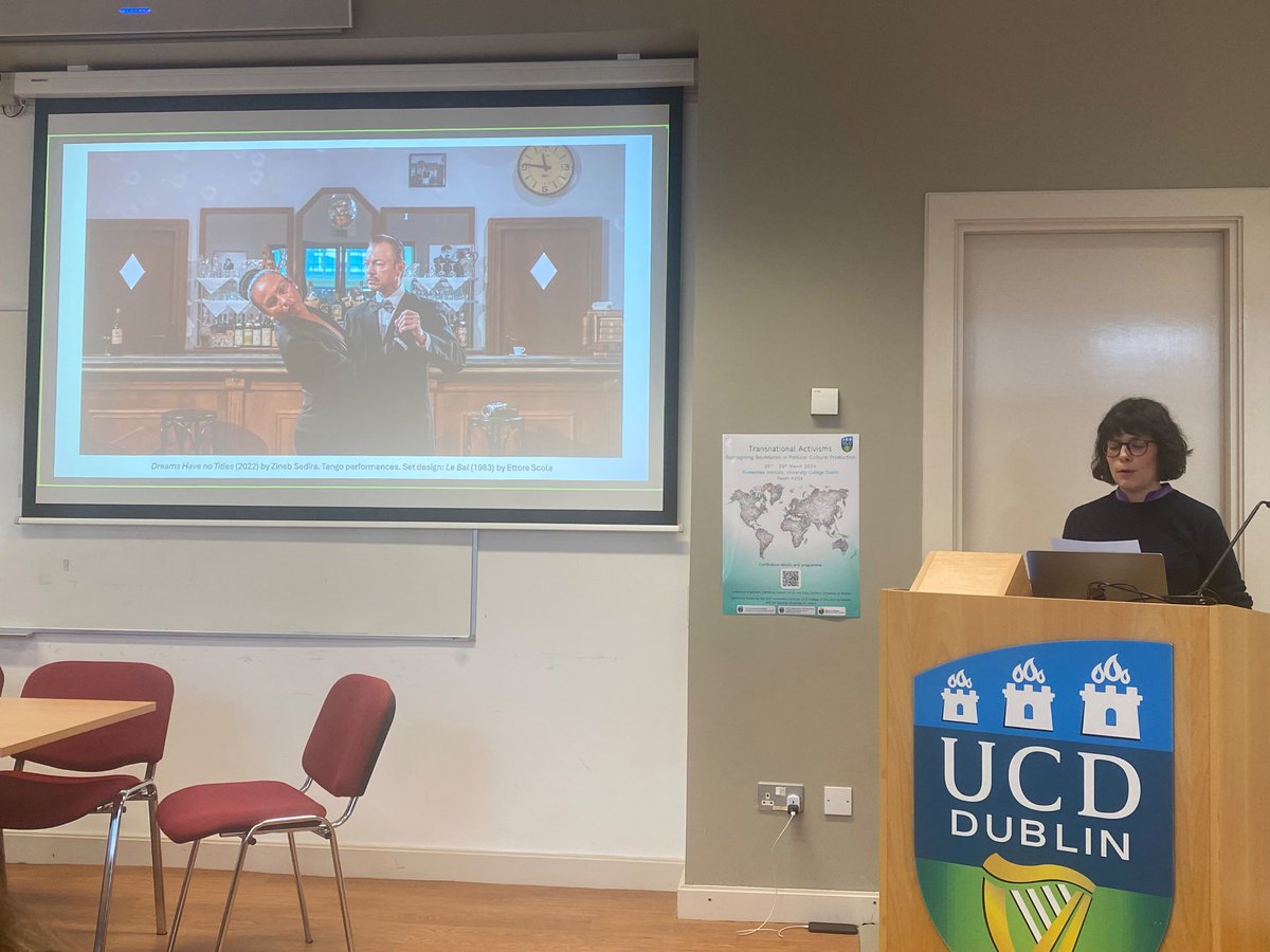 Amanda Tavares discussing transnational and cross-generational political potentialities in "Dreams have no titles" by #ZinebSedira. 

dreamshavenotitles.com/index.php/en/h…

#TransnationalActivisms <a href="/UCD_Hum_Inst/">UCD Humanities Institute</a>