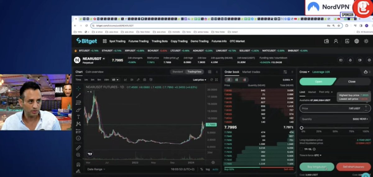 NEARWEEK's tweet photo. NEAR on Crypto Banter 🐉

On today's episode aired a couple of hours ago, @crypto_banter looked into the @NEARProtocol ecosystem and some of our favourite ecosystem projects and frens in a $NEAR vs $BASE comparison.

This is not financial advice.

Check it out at 35:04 🔽
https://t.co/018TnbMASW